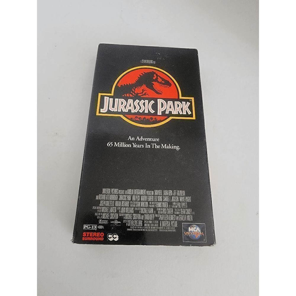 MCA Universal Jurassic Park VHS 1993 Universal City Studios - Picture 1 of 6